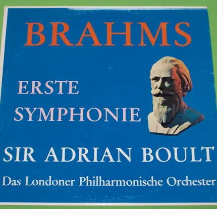Johannes Brahms - Sir Adrian Boult , The London Philharmonic Orchestra - Erste Symphonie