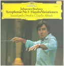 LP - Johannes Brahms - Staatskapelle Dresden / Claudio Abbado - Symphonie No.3 / Haydn-Variationen