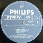 LP - Johannes Brahms • Max Bruch , Arthur Grumiaux , Concertgebouworkest , Bernard Haitink / Eduard van - Violinkonzerte