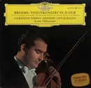LP - Brahms / Ferras / Karajan - Konzert Für Violine Und Orchester D-Dur - RCA Red Seal / Mono
