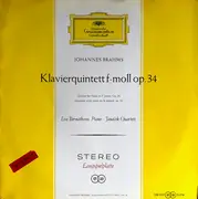 LP - Brahms - Klavierquintett F-moll Op. 34 - Gatefold