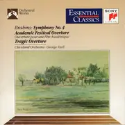 CD - Johannes Brahms , The Cleveland Orchestra , George Szell - Symphony 4 / Academic Festival Overture / Tragic Overture
