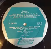 LP - Brahms , The Hungarian Quartet - Piano Quartet In G Minor, Op.25