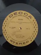 LP - Brahms - Sonatas For Violin And Piano: No. 1 In G, Op. 78 (Rain) / No. 3 In D Minor, Op. 108