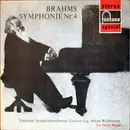 LP - Johannes Brahms , Virtuoso Symphony Of London , Alfred Wallenstein - Symphonie Nr. 4 E-Moll Op. 98