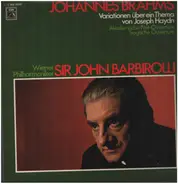 Johannes Brahms , Wiener Philharmoniker , Sir John Barbirolli - Variationen Über Ein Thema Von Joseph Haydn