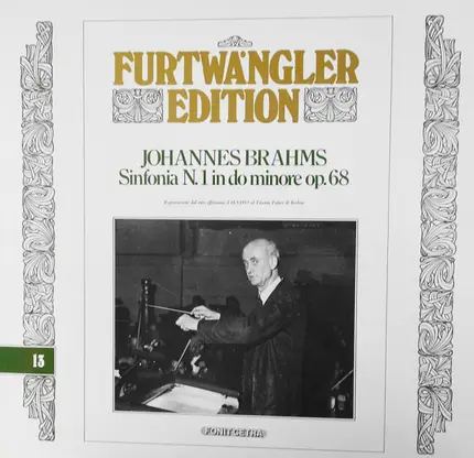 Johannes Brahms , Wilhelm Furtwängler - Sinfonia N.1 In Do Minore Op. 68