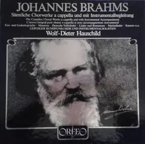 Johannes Brahms - Sämtliche Chorwerke A Cappella Und Mit Instrumentalbegleitung
