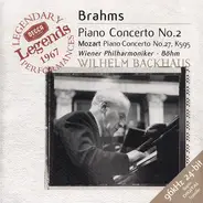 Brahms / Mozart (Böhm) - Piano Concerto No. 2 / Piano Concerto No. 27, K595