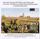 LP - Brahms / Mozart - Konzert für Violine und Violoncello / Ouverture zur Oper Titus; Kirchensonate; Laudate Dominum