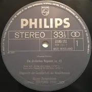 Double LP - Brahms - Ein Deutsches Requiem / Altrhapsodie / Schicksalslied - Gatefold