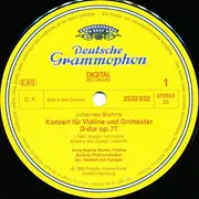 LP - Brahms - Konzert Für Violine Und Orchester D-dur Op. 77