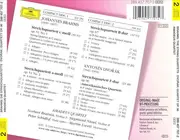 Double CD - Brahms, Dvořak - Die Streichquartette - Club Edition