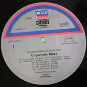 LP - Johannes Brahms , Antonín Dvořák , Fritz Reiner - Hungarian Dances / Slavonic Dances