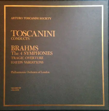 Brahms - Toscanini Conducts Brahms: The 4 Symphonies, Tragic Overture, Haydn Variations