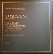 LP-Box - Johannes Brahms , Arturo Toscanini , The London Philharmonic Orchestra - Toscanini Conducts Brahms: The 4 Symphonies, Tragic Overture, Haydn Variations - Hardcover Box