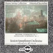 Brahms / Honegger - Brahms: Symphony No. 2, Honneger: Symphony No. 3