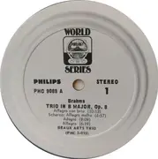 Double LP - Brahms / Beaux Arts Trio - Piano Trios Complete - Gatefold