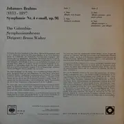 LP - Brahms - Symphonie Nr. 4 E-moll, Op. 98