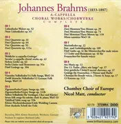 CD-Box - Brahms - Choral Works - Cardboard Box + Card Sleeves