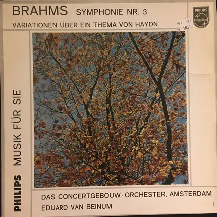 Brahms - Symphony No. 3 • Haydn Variations