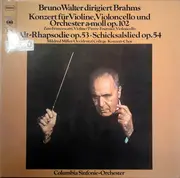 LP - Johannes Brahms , Columbia Symphony Orchestra , Conducted by Bruno Walter - Bruno Walter Dirigiert Brahms
