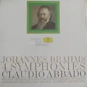 LP-Box - Johannes Brahms , Claudio Abbado , Wiener Philharmoniker , Berliner Philharmoniker , Staatskapelle - 4 Symphonies - Hardcoverboxset + Booklet