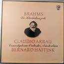 Double LP - Johannes Brahms , Claudio Arrau , Concertgebouworkest , Bernard Haitink - The Piano Concertos