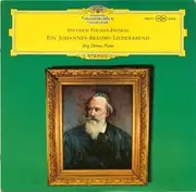LP - Johannes Brahms , Dietrich Fischer-Dieskau , Jörg Demus - Ein Johannes-Brahms-Liederabend - Tulip rim. Stitched cover.