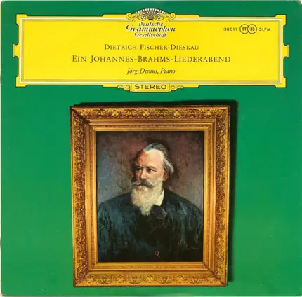 Johannes Brahms , Dietrich Fischer-Dieskau , Jörg Demus - Ein Johannes-Brahms-Liederabend