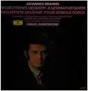 Double LP - Johannes Brahms , Edith Mathis , Dietrich Fischer-Dieskau , Edinburgh Festival Chorus , The London - Ein Deutsches Requiem · Vier Ernste Gesänge - box + booklet