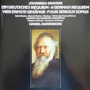 Double LP - Johannes Brahms , Edith Mathis , Dietrich Fischer-Dieskau , Edinburgh Festival Chorus , The London - Ein Deutsches Requiem · Vier Ernste Gesänge - box + booklet