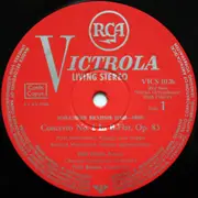 LP - Brahms - Klavierkonzert Nr. 2 B-dur