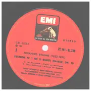 Double LP - Johannes Brahms (Ensemble Yehudi Menuhin) - Les 2 Sextuors