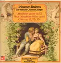 Double LP - Johannes Brahms , Gächinger Kantorei Stuttgart , Helmuth Rilling - Das weltliche Chorwerk, Folge 1