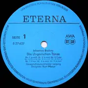 LP - Brahms - Die Ungarischen Tänze Nr. 1-21