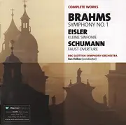 CD - Brahms/ Eisler / Schumann - Symphony No.1 / Kleine Sinfonie / Faust Overture