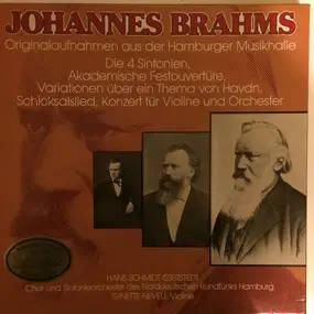 Johannes Brahms - Originalaufnahmen Aus Der Hamburger Musikhalle