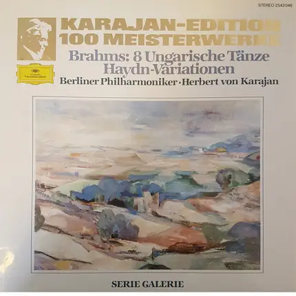Johannes Brahms , Herbert von Karajan , Berliner Philharmoniker - 8 Ungarische Tänze; Haydn-Variationen