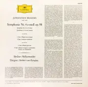 LP - Brahms - Symphonie Nr.4 - Still Sealed