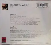 Double CD - Johannes Brahms , Hugo Wolf , Thomas Allen , Geoffrey Parsons - Brahms, Wolf: Lieder