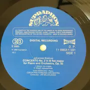 LP - Brahms / Ivan Moravec - Piano Concerto No. 2 In B Flat Major - Cover Variation