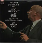 LP - Johannes Brahms , Janet Baker And John Alldis Choir With The London Philharmonic Orchestra , Sir Ad - Symphony No.2 / Alto Rhapsody