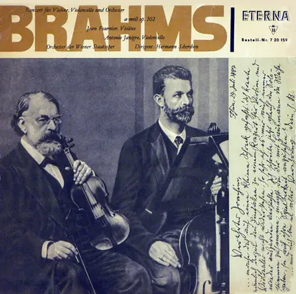 Brahms - Konzert Für Violine, Violoncello Und Orchester, A-moll Op. 102