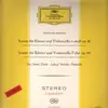 LP - Johannes Brahms , Jörg Demus , Ludwig Hoelscher - Sonate Fur Klavier Und Violoncello E-moll Op. 38 /  Sonate Fur Klavier Und Violoncello F-dur Op. 99 - Original Tulip Label