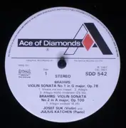 LP - Brahms - Violin Sonatas Nos. 1,2,3 (Josef Suk)