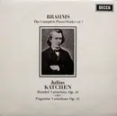 LP - Johannes Brahms , Julius Katchen - Handel Variation Op. 24 - Paganini Variations Op. 35