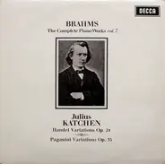 Brahms / Julius Katchen - Handel Variation Op. 24 - Paganini Variations Op. 35