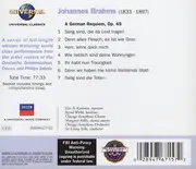 CD - Brahms - A German Requiem