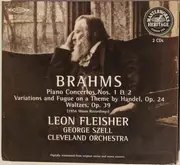 Double CD - Brahms - Piano Concertos 1 & 2 / Variations And Fugue On A Theme By Handel, Op. 24 / Waltzes, Op. 39 (1956 Mono Recordings) - Digisleeve